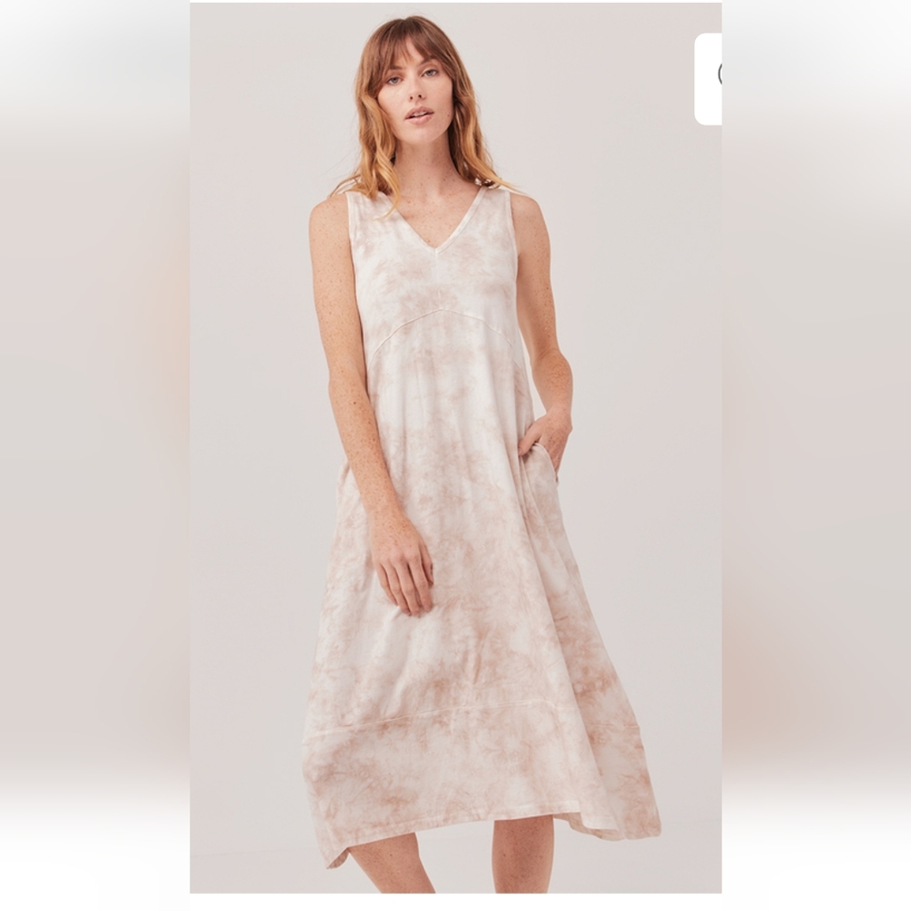 Pact - Far Out Tie-dye Midi Dress